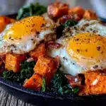 paleo sweet potato breakfast hash - featured image