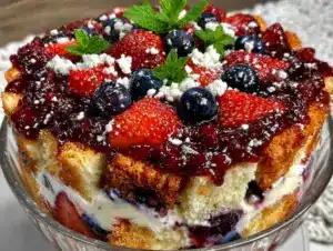 Home 7 patriotic berry trifle - featured image