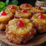 pineapple upside down sugar cookies - featured image