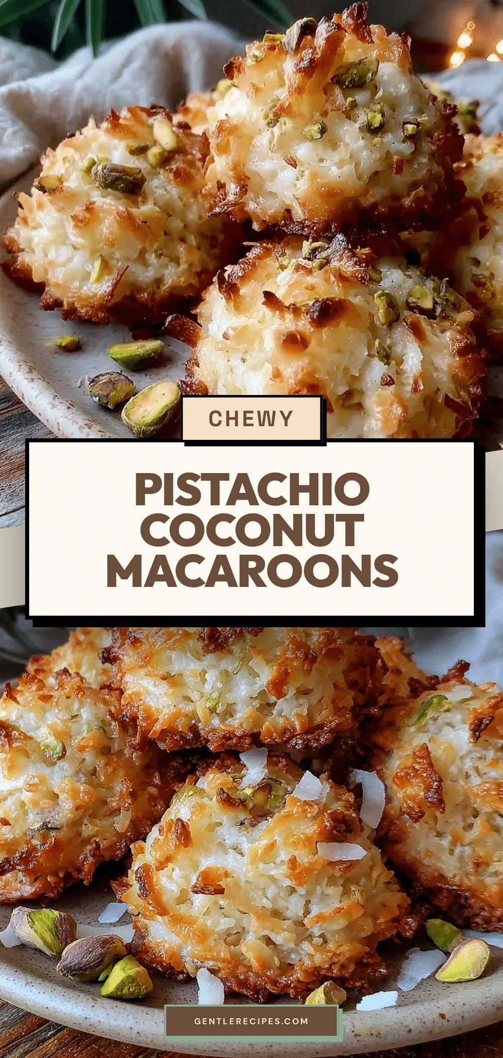 Pistachio Coconut Macaroons Recipe Easy Chewy Texture in 30 Minutes 5 pistachio coconut macaroons recipe
