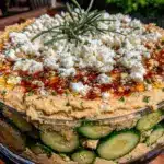 Poolside Greek Dip with Hummus - featured image