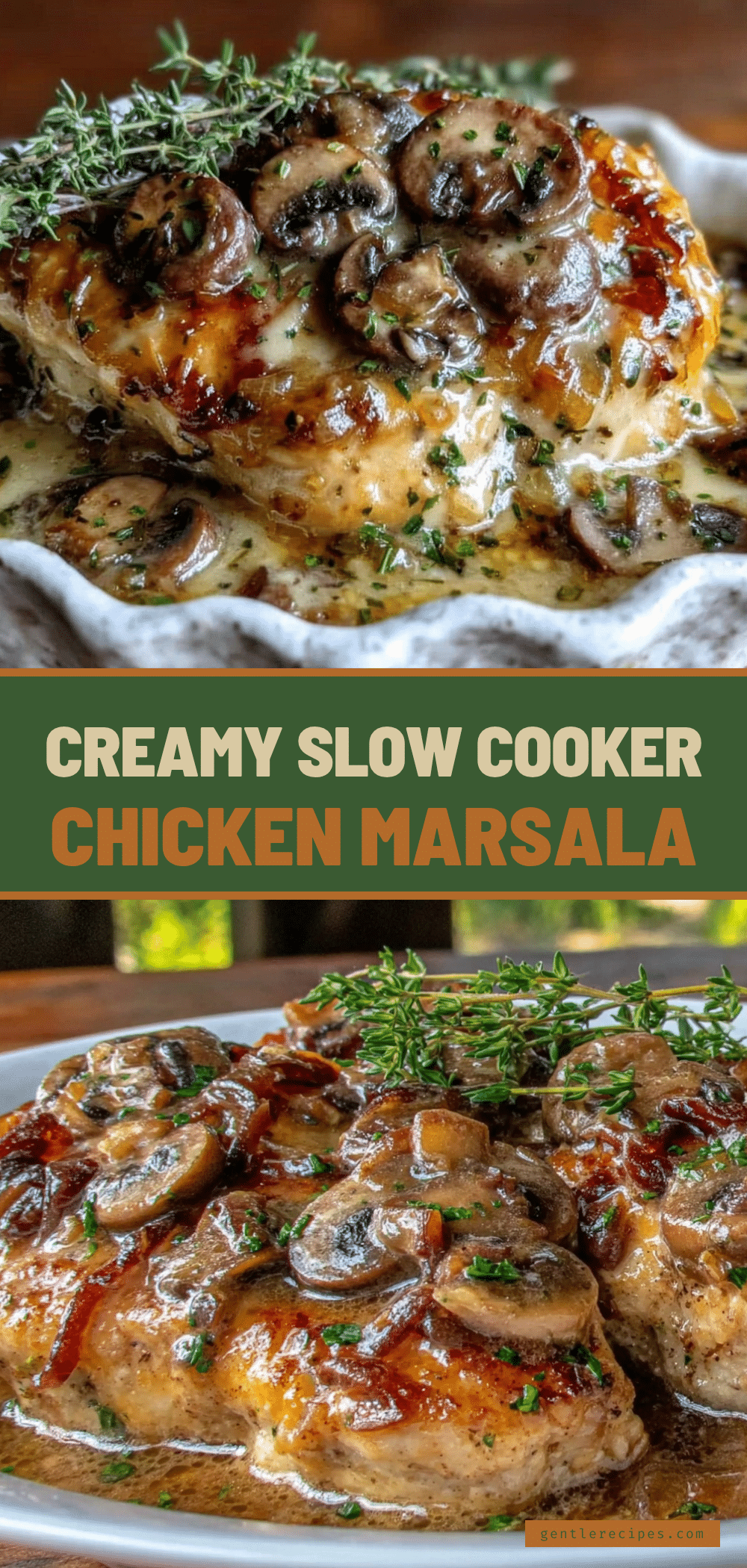 Slow Cooker Creamy Chicken Marsala Recipe Easy Tender Juicy Chicken 5 slow cooker creamy chicken marsala recipe