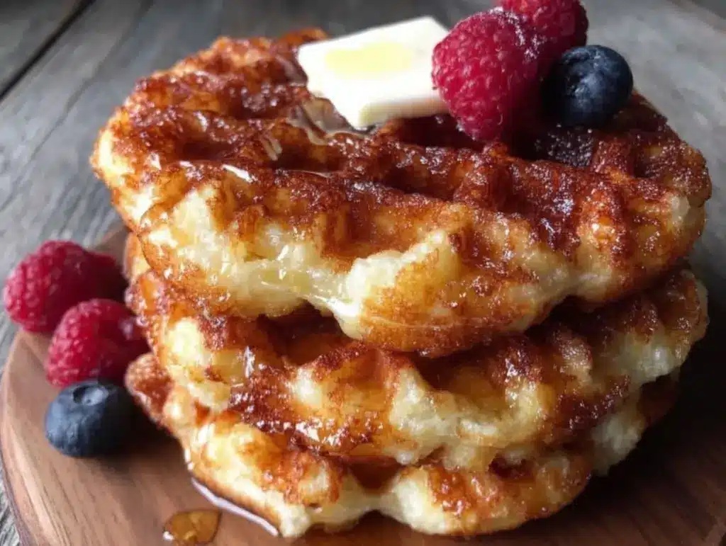 Home 2 sourdough discard waffles - featured image