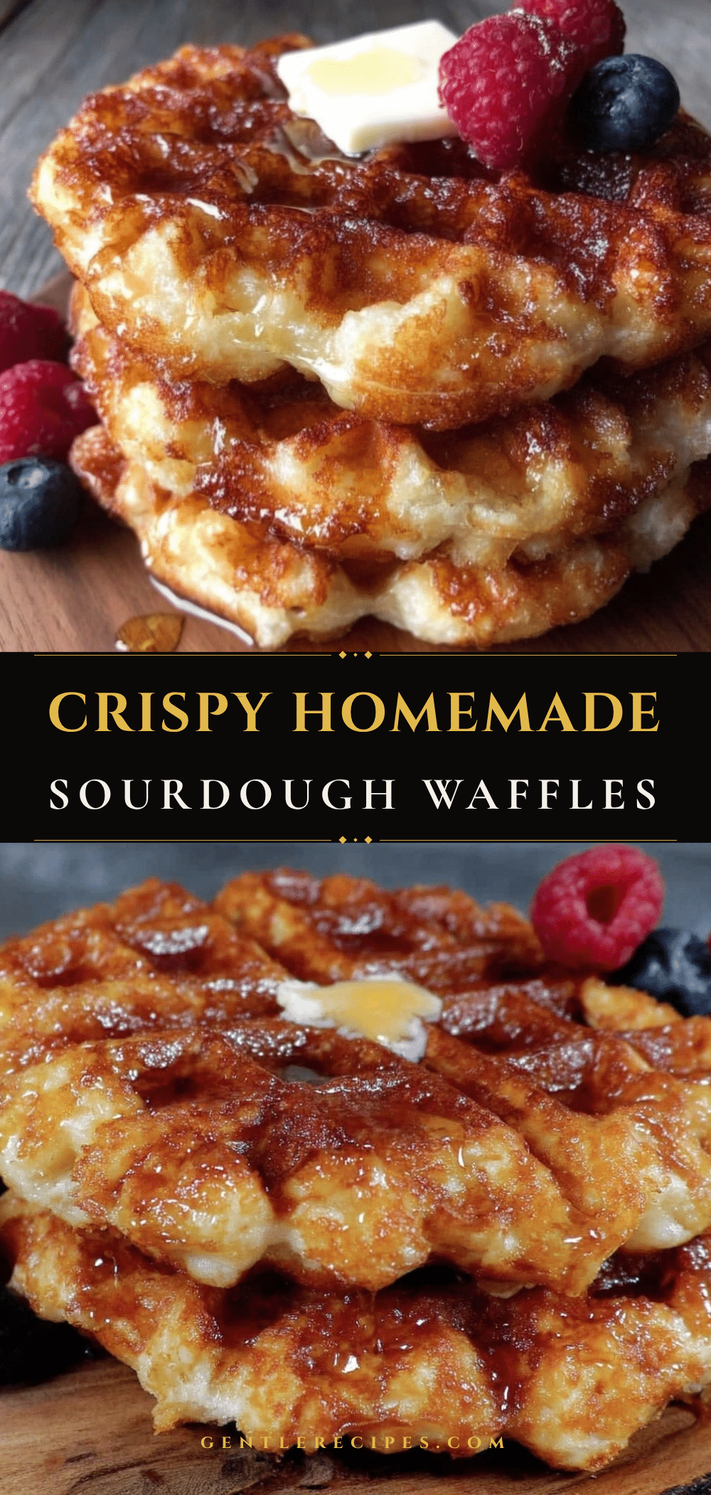 Homemade Sourdough Discard Waffles Recipe with Crispy Edges Perfect for Breakfast 5 sourdough discard waffles recipe