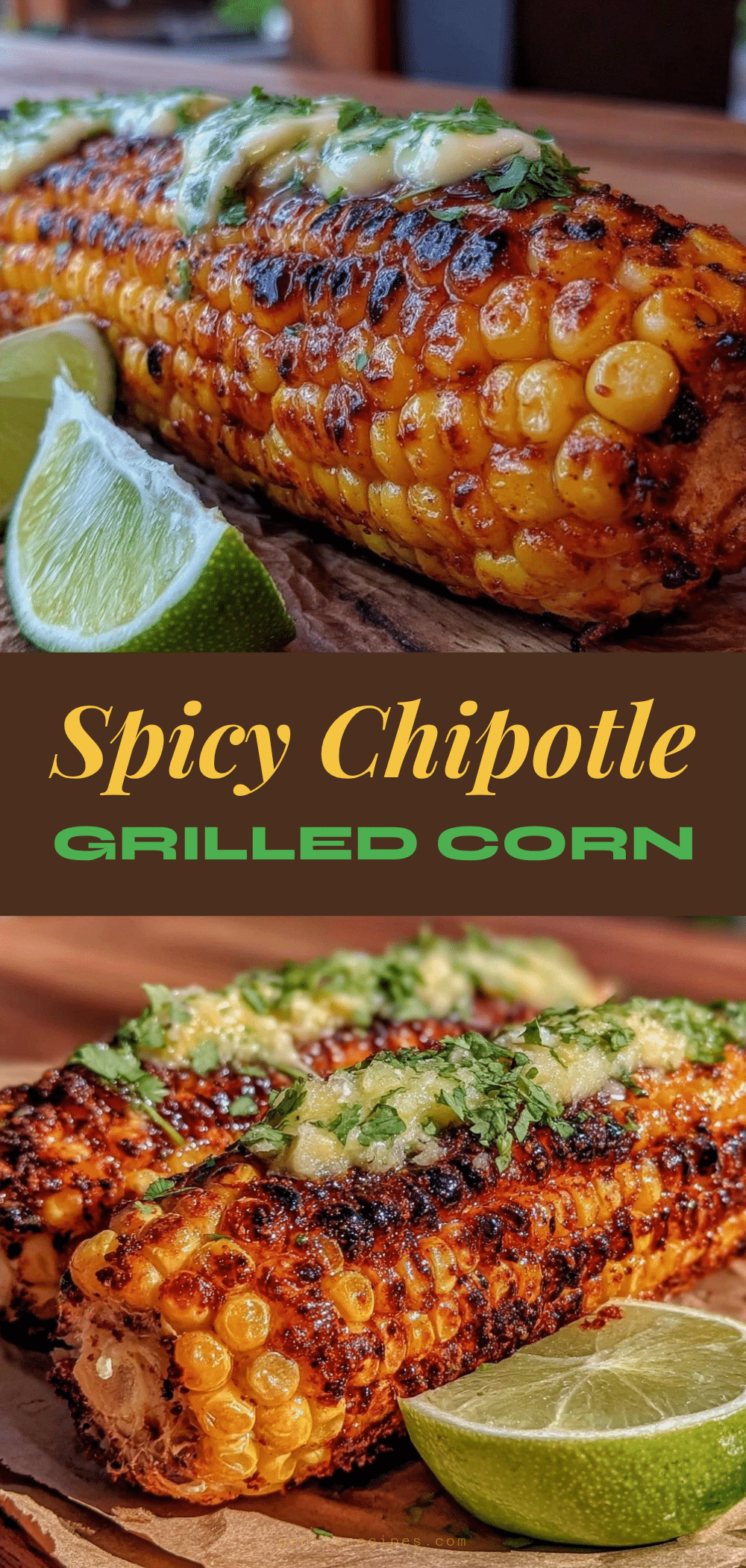 Spicy Chipotle Grilled Corn on the Cob Recipe with Easy Lime Butter 5 spicy chipotle grilled corn on the cob recipe