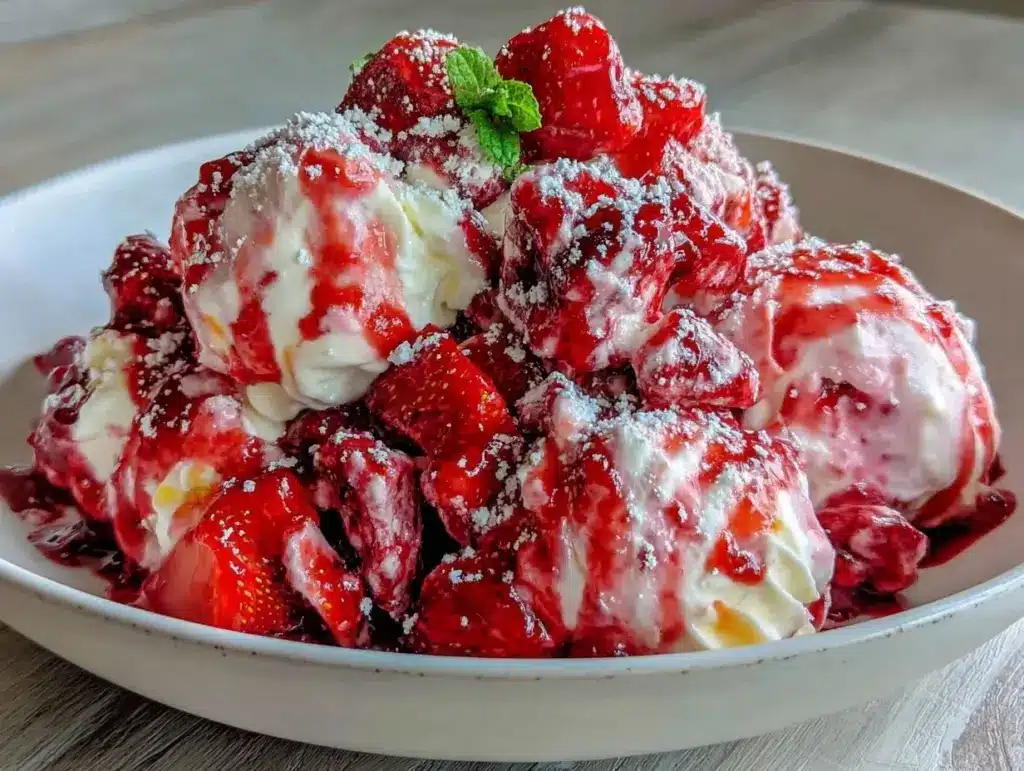 Home 1 strawberry crackle salad - featured image