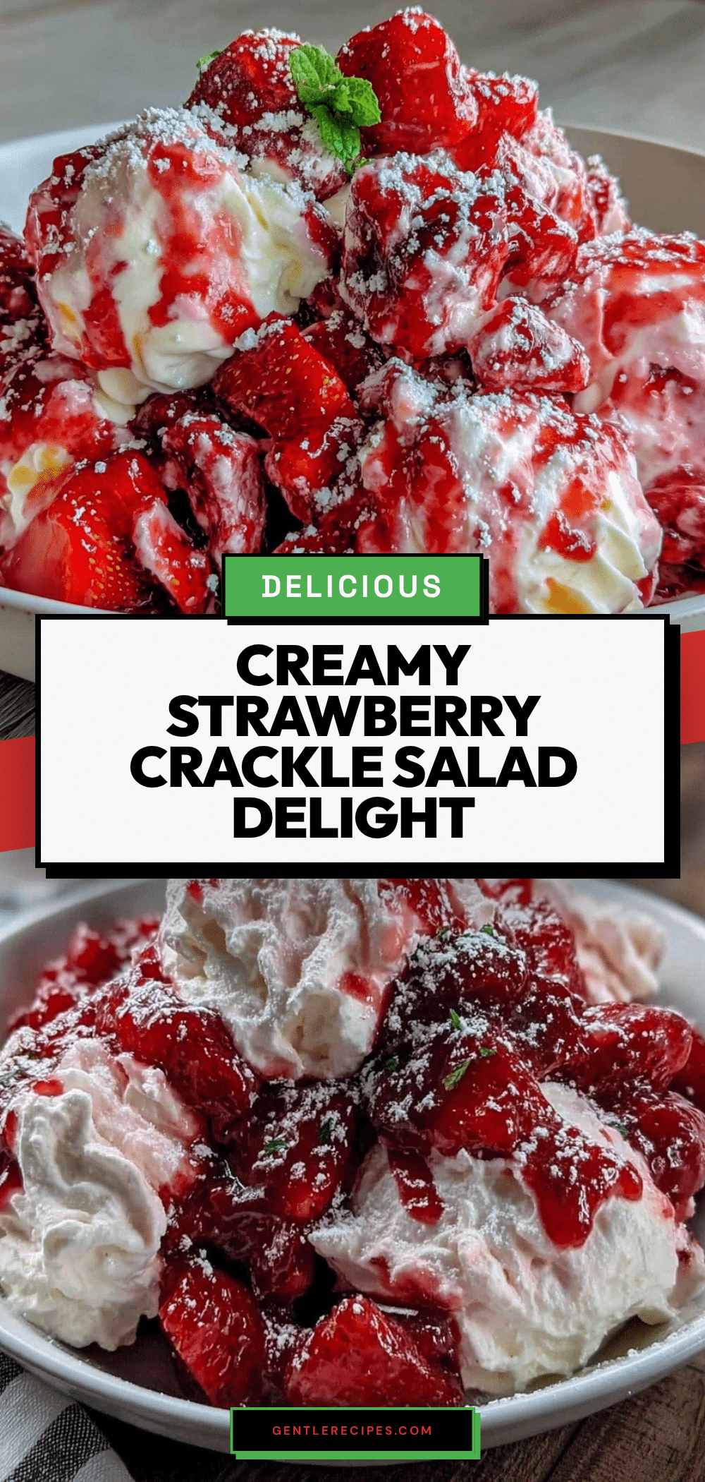 Strawberry Crackle Salad Recipe Easy Creamy Texture Ready in 15 Minutes 5 strawberry crackle salad recipe