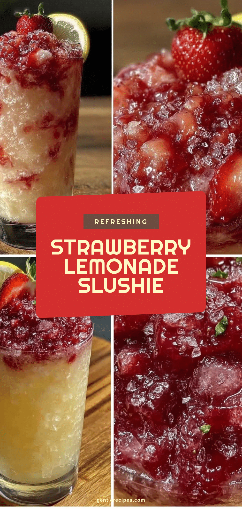 Strawberry Lemonade Slushie Recipe Easy and Ready in 5 Minutes 5 Strawberry Lemonade Slushie recipe