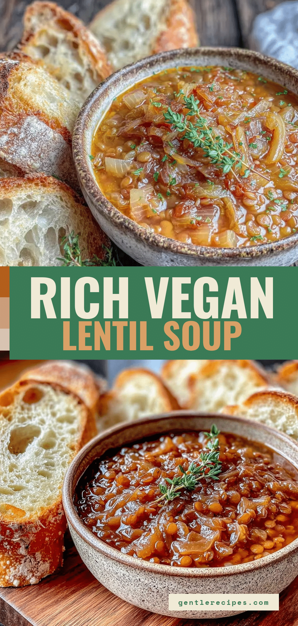 Vegan Caramelized Onion Lentil Soup Recipe Easy Wholesome Comfort Food 5 vegan caramelized onion lentil soup recipe