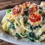 vegan creamy cashew Alfredo - featured image