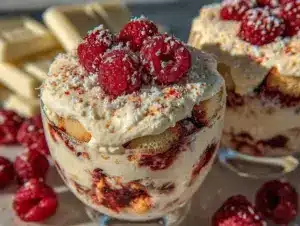 Home 4 white chocolate raspberry tiramisu - featured image