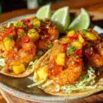 Air Fryer Bang Bang Shrimp Tacos - featured image
