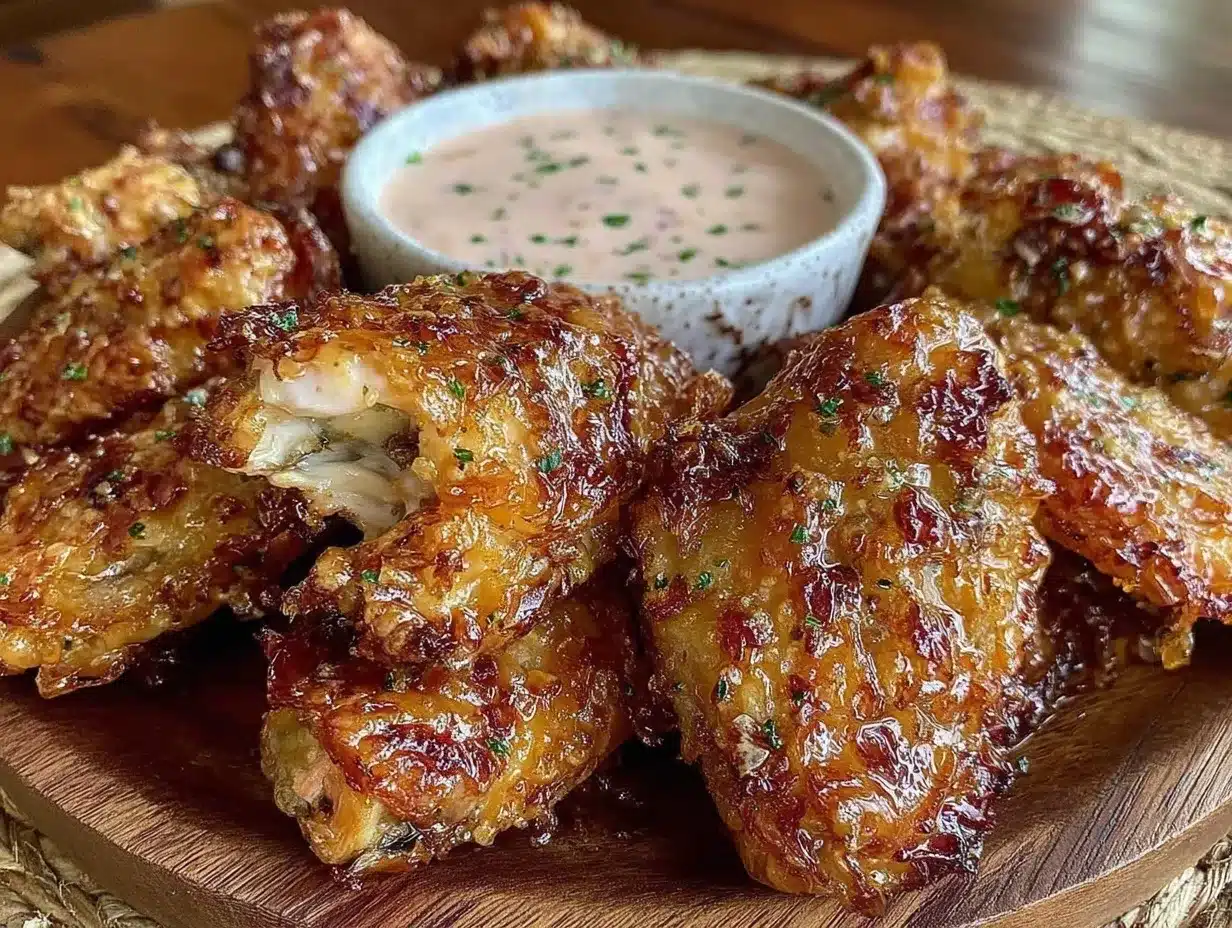 Air Fryer Chicken Wings Recipe Easy Ultra Crispy in 25 Minutes 4 air fryer chicken wings recipe preparation steps