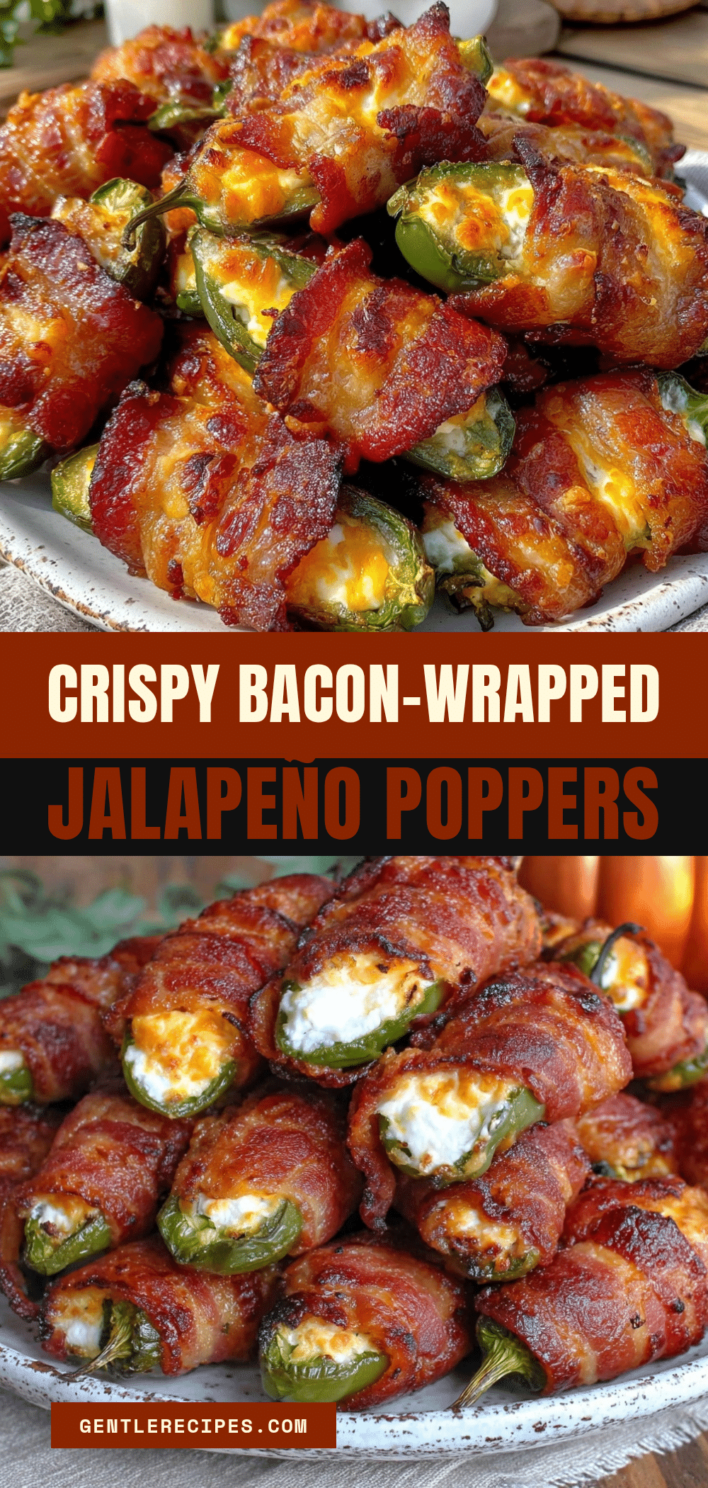 Bacon-Wrapped Jalapeño Poppers Recipe Easy Crispy Appetizer in 30 Minutes 5 bacon-wrapped jalapeño poppers recipe