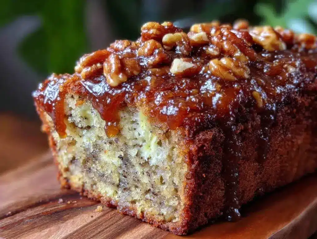 banana zucchini bread - featured image