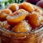 canning peaches in light vanilla syrup - featured image