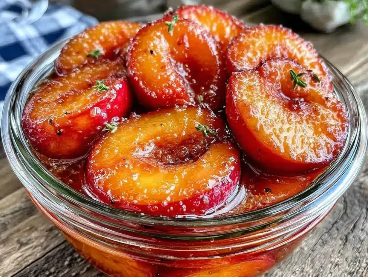 Canning Peaches in Light Vanilla Syrup Easy Homemade Peach Preserves Recipe 4 canning peaches in light vanilla syrup preparation steps