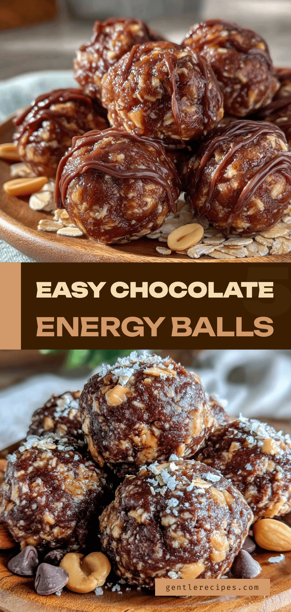Chocolate Peanut Butter Energy Balls Recipe 5 Easy No-Bake Snacks to Boost Energy 5 chocolate peanut butter energy balls recipe
