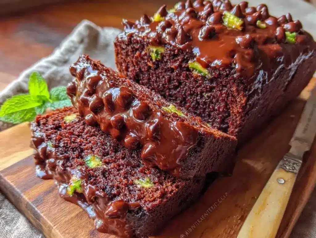 Home 3 chocolate zucchini bread recipe - featured image