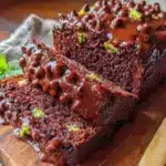 chocolate zucchini bread recipe - featured image