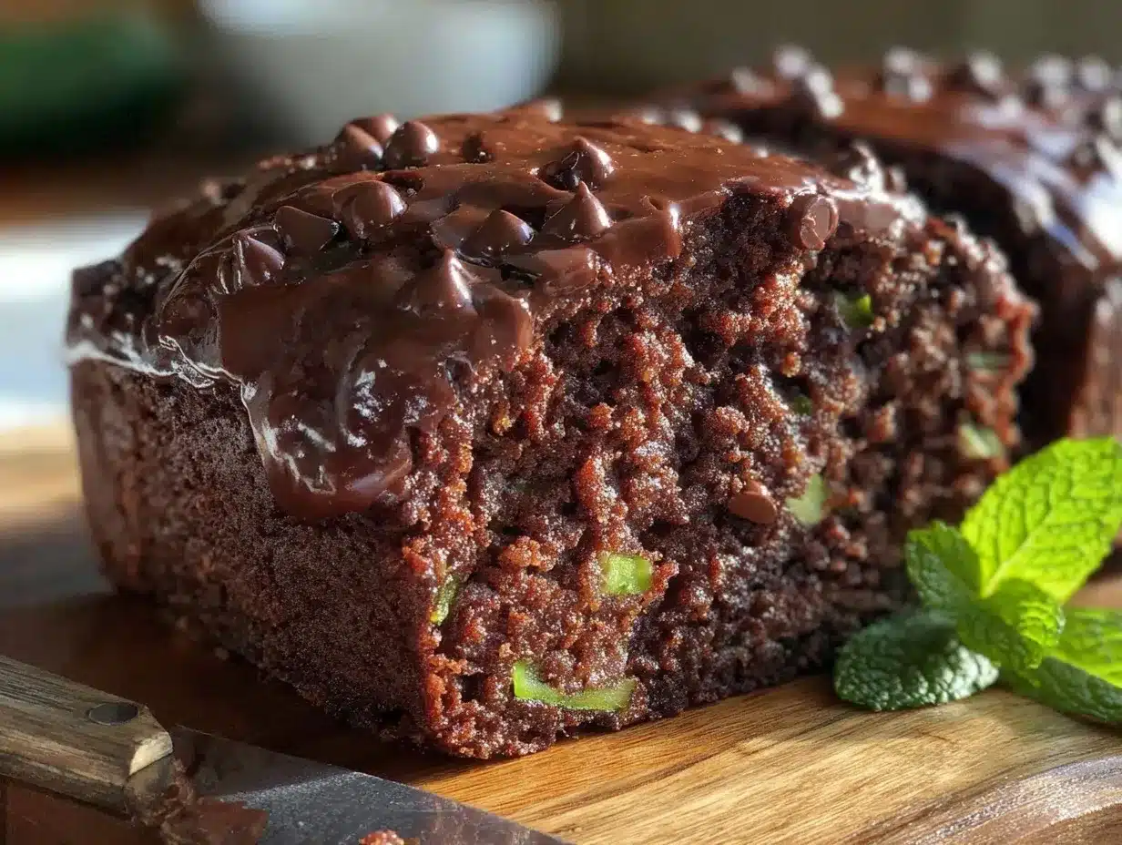 Chocolate Zucchini Bread Recipe Easy Extra-Moist Snack Idea 4 chocolate zucchini bread recipe preparation steps