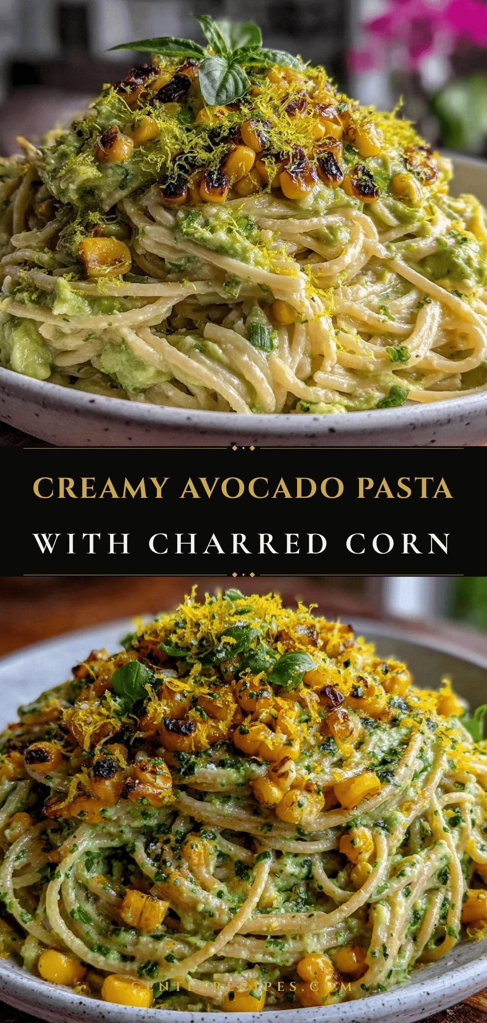 Creamy Avocado Pasta with Charred Corn Recipe Ready in 30 Minutes 5 creamy avocado pasta with charred corn recipe