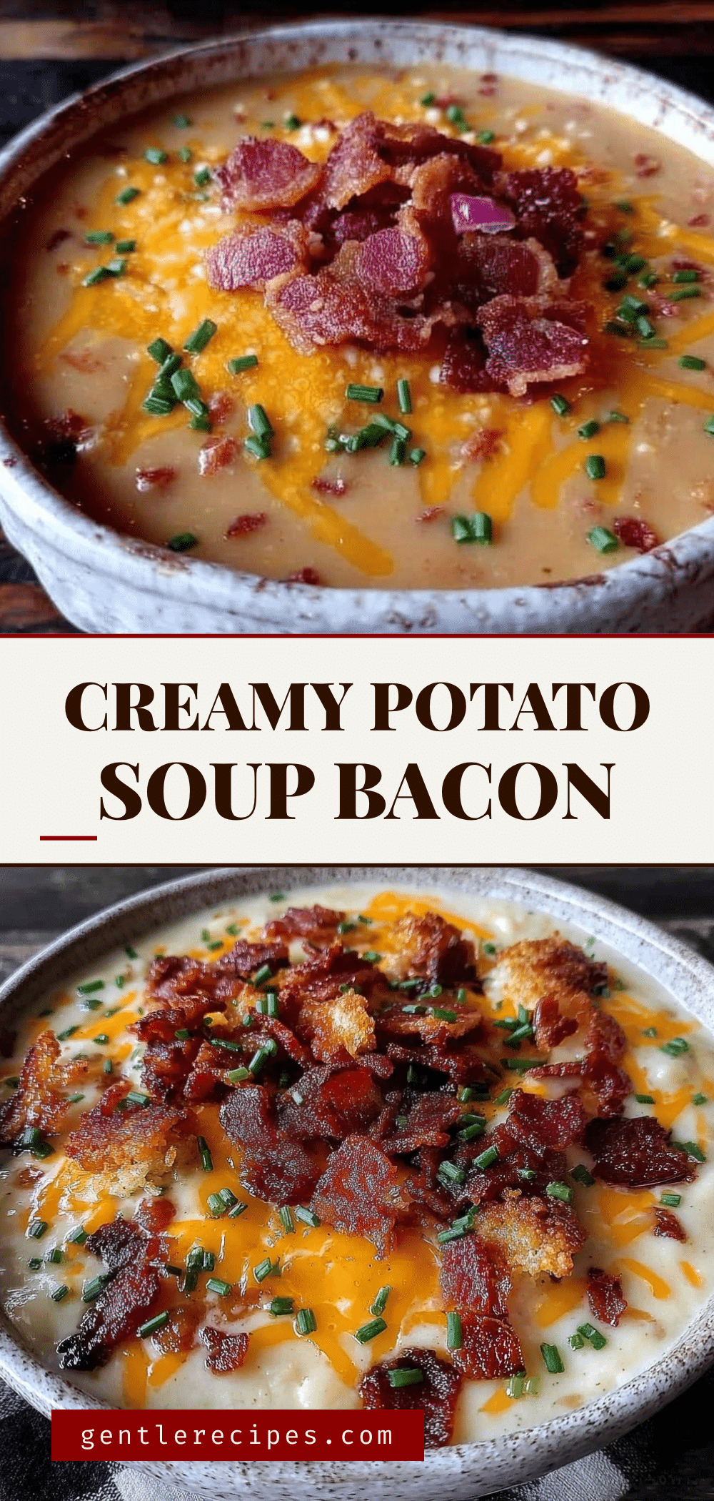Creamy Potato Soup with Crispy Bacon Easy Recipe Ready in 30 Minutes 5 creamy potato soup with crispy bacon recipe