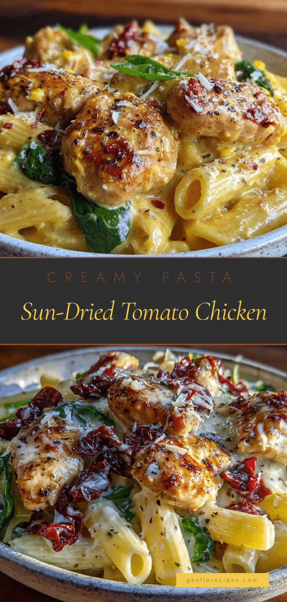 Creamy Sun-Dried Tomato Chicken Pasta Recipe Ready in 30 Minutes Easy and Delicious 5 creamy sun-dried tomato chicken pasta recipe