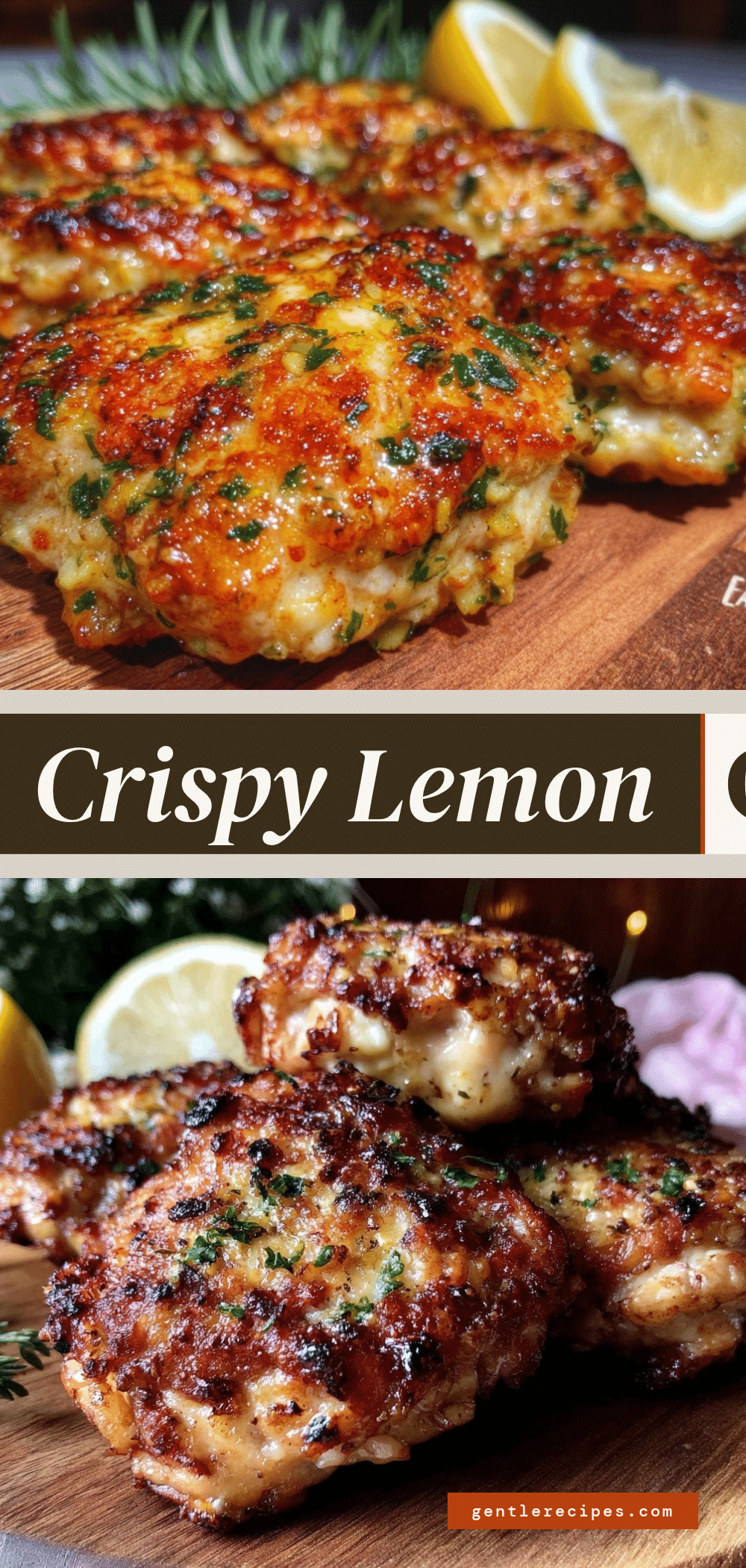 Crispy Lemon Garlic Chicken Thighs Recipe Easy 30-Minute Dinner 5 crispy lemon garlic chicken thighs recipe