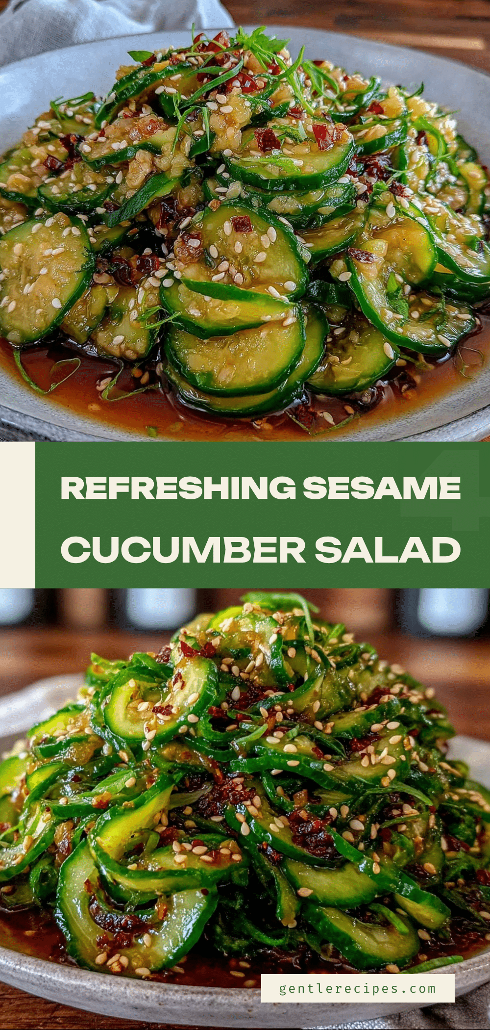 Cucumber Salad with Sesame Dressing Recipe Ready in 15 Minutes Easy and Refreshing 5 cucumber salad with sesame dressing recipe