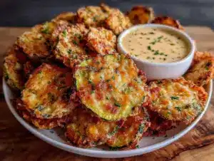Home 6 extra-crispy zucchini chips - featured image