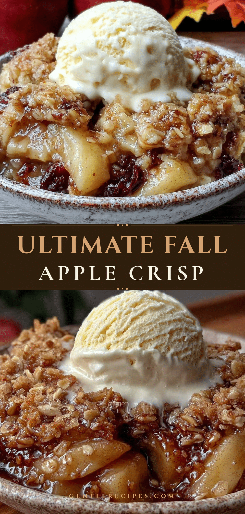 Fall Harvest Apple Crisp Recipe Easy Cozy Maple Oat Crumble 5 fall harvest apple crisp recipe