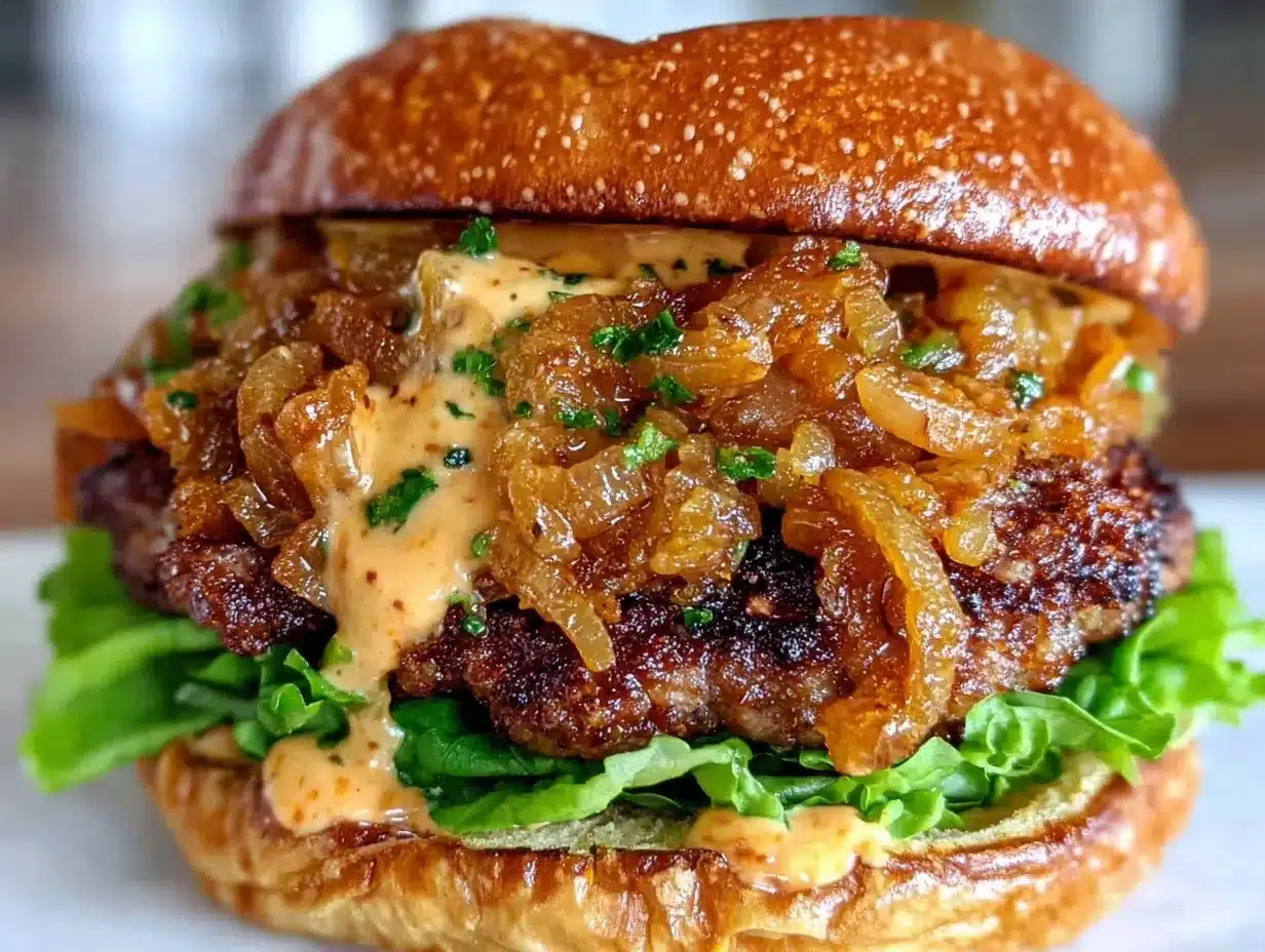 Fathers Day Smash Burger Recipe with Special Sauce Ready in 30 Minutes 4 Fathers Day Smash Burger Recipe preparation steps