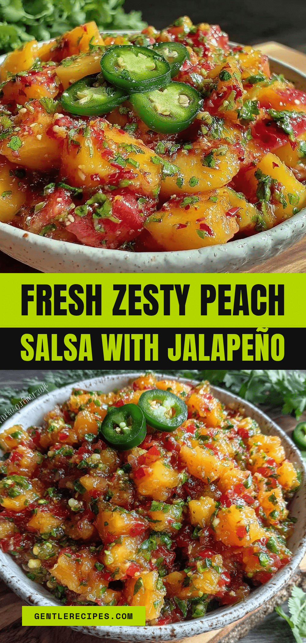 Fresh Peach Salsa Recipe Easy Zesty Jalapeño Salsa for Summer 5 fresh peach salsa recipe