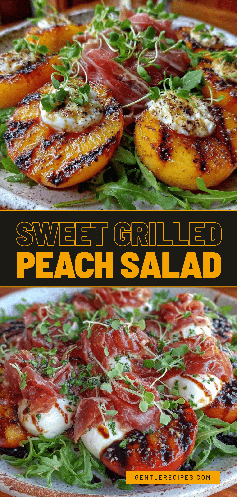 Grilled Peach Salad with Burrata Easy Fresh Summer Recipe for 2024 5 grilled peach salad with burrata recipe