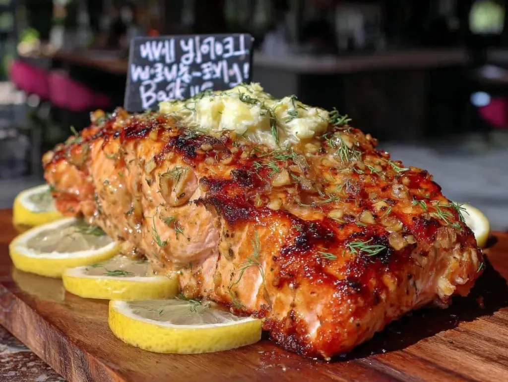 Home 2 honey garlic grilled salmon - featured image