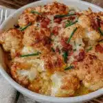 keto cauliflower mac and cheese - featured image