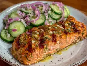 Home 7 keto grilled lemon herb salmon - featured image