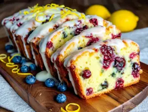 Home 5 lemon blueberry pound cake recipe - featured image
