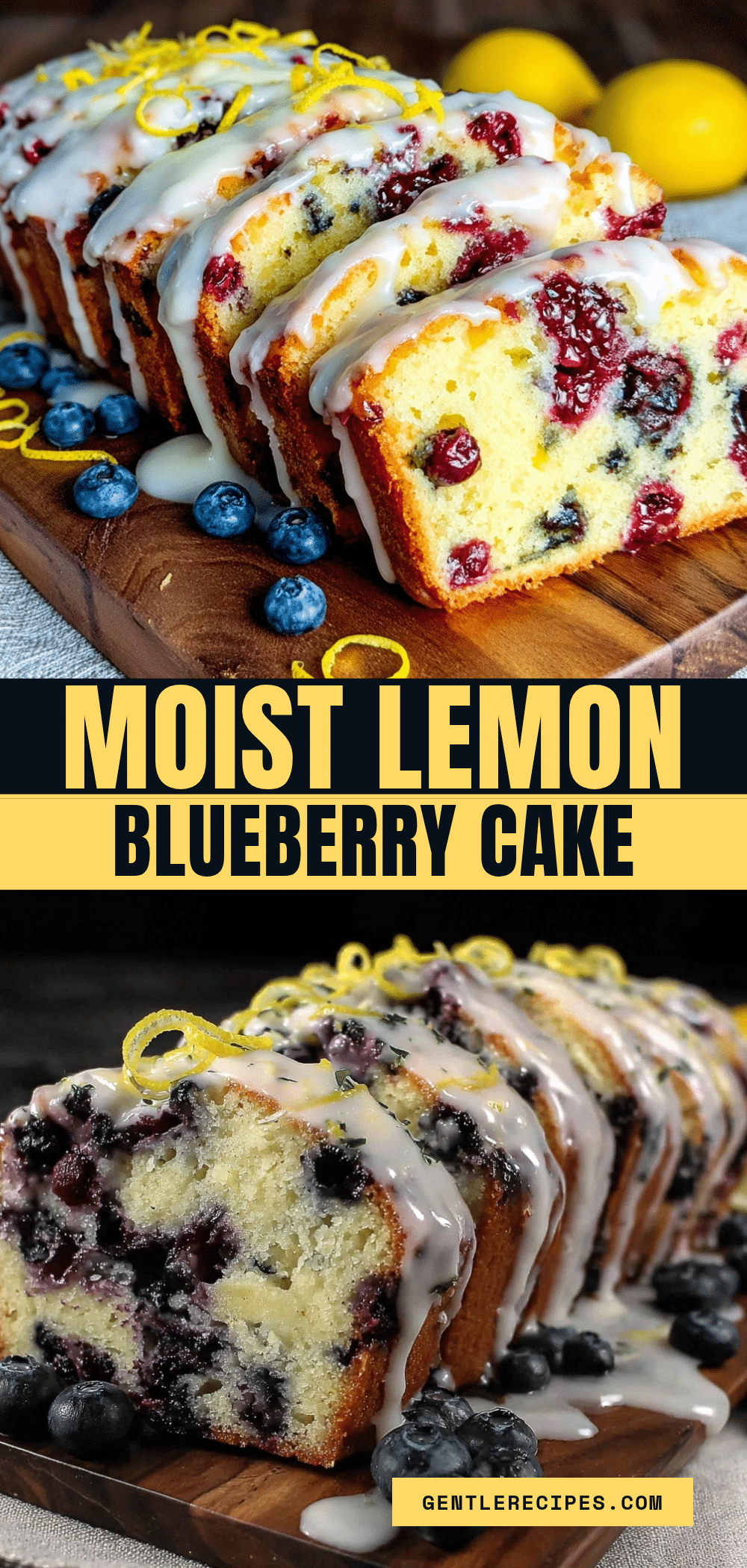 Lemon Blueberry Pound Cake Recipe Easy Homemade Fathers Day Dessert 5 lemon blueberry pound cake recipe recipe