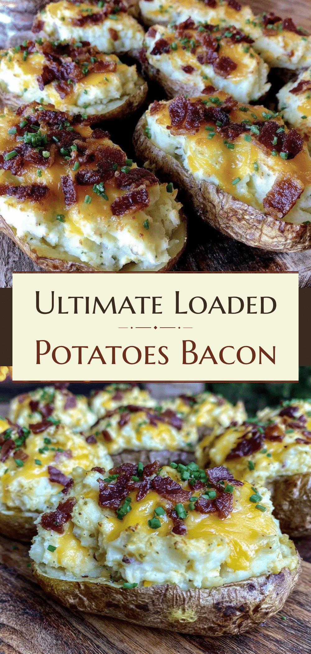 Loaded Twice-Baked Potatoes with Bacon Easy Recipe for Father’s Day Celebration 5 loaded twice-baked potatoes with bacon recipe