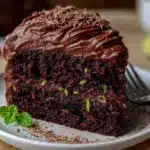 moist chocolate zucchini cake - featured image