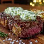 New York Strip Steak with Blue Cheese Butter - featured image