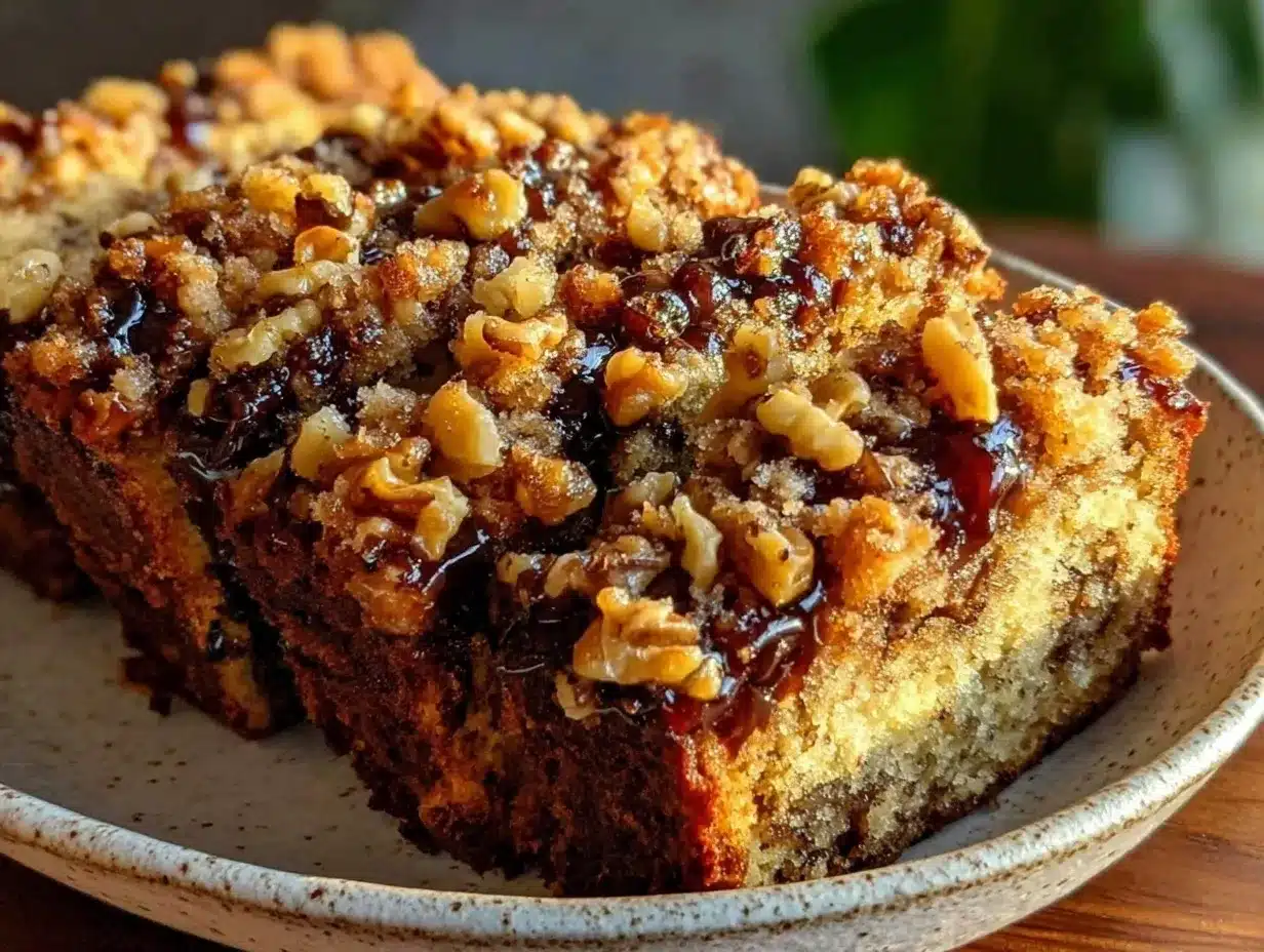 One-Bowl Banana Bread with Walnut Streusel Easy Moist Recipe 4 One-Bowl Banana Bread preparation steps