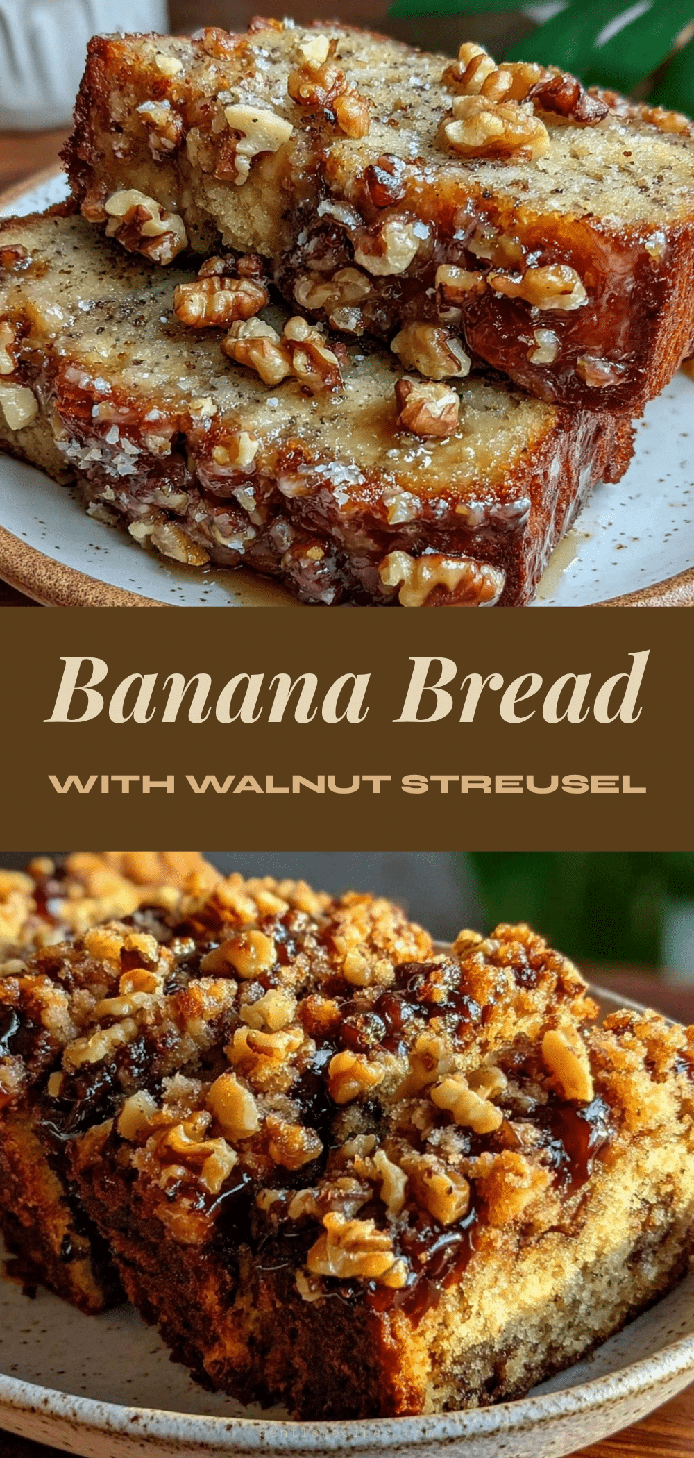 One-Bowl Banana Bread with Walnut Streusel Easy Moist Recipe 5 One-Bowl Banana Bread recipe