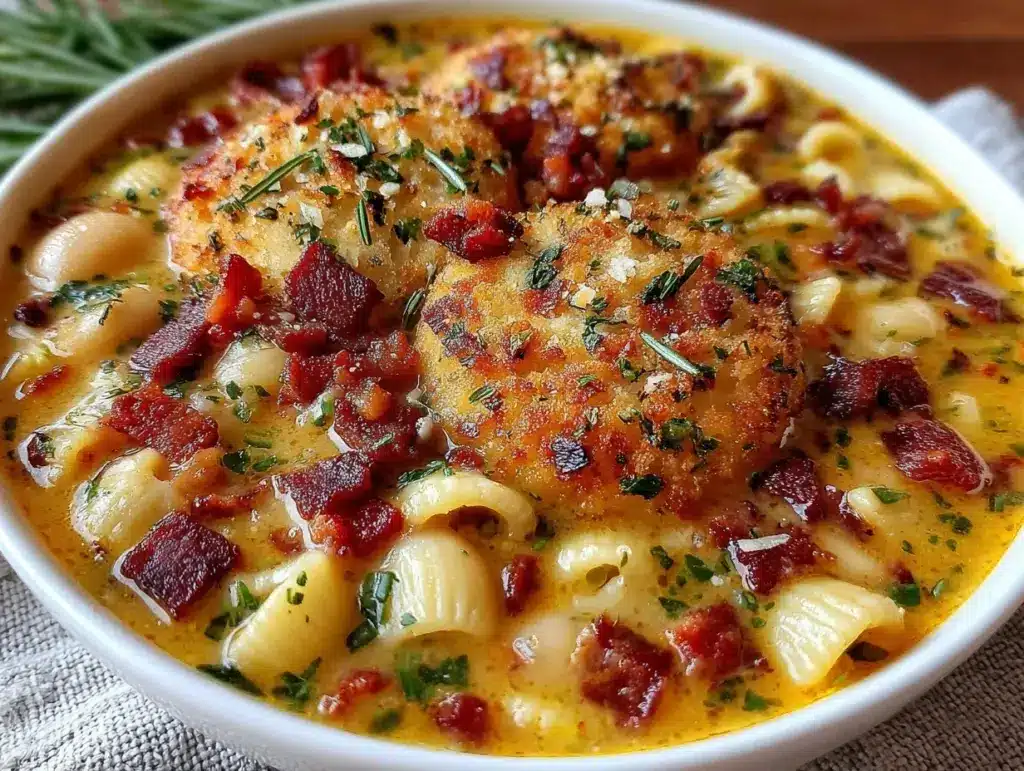 Home 2 one-pot pasta e fagioli with pancetta - featured image