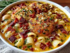 Home 5 one-pot pasta e fagioli with pancetta - featured image