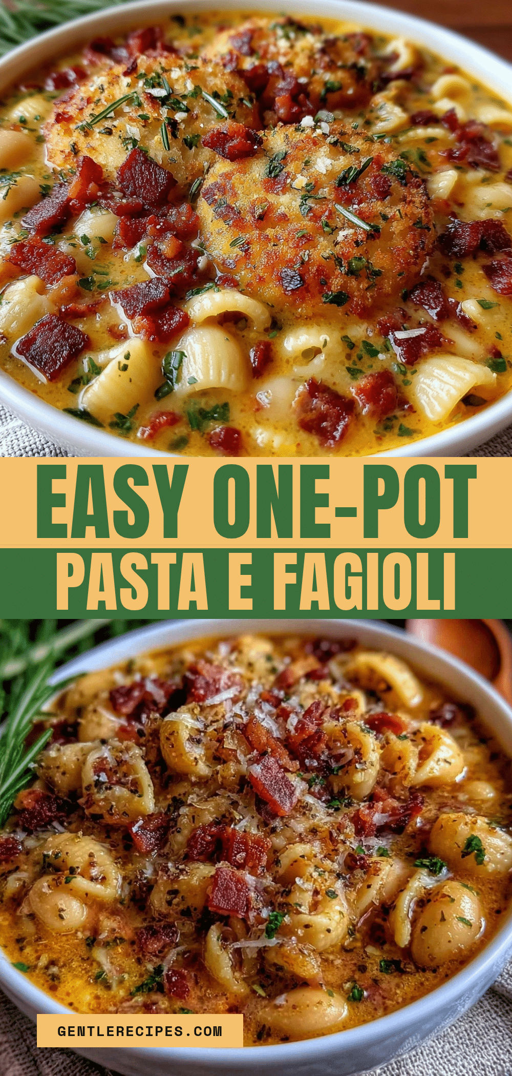 One-Pot Pasta e Fagioli with Pancetta Easy Recipe Ready in 30 Minutes 5 one-pot pasta e fagioli with pancetta recipe