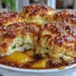 peach cobbler recipe - featured image