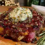 reverse sear ribeye steak - featured image